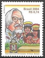 Brazil Brasil Brasilien 2004 Orlandi Villas Boas Michel No. 3356 MNH Mint Postfrisch Neuf ** - Ungebraucht