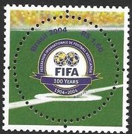 Brazil Brasil Brasilien 2004 FIFA Michel No. 3357 MNH Mint Postfrisch Neuf ** - Ungebraucht
