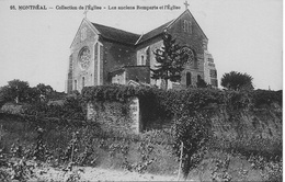 Montréal - Les Anciens Remparts Et L'église - Montreal