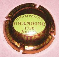 Capsule Champagne Chanoine N° 4. Lettres Rouges, Cote 1.50 € - Canard Duchêne