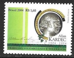 Brazil Brasil Brasilien 2004 Allan Kardec Michel No. 3393 MNH Mint Postfrisch Neuf ** - Ungebraucht
