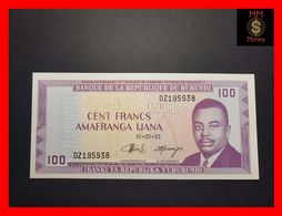 BURUNDI 100 Francs 1.5.1993  P. 29  UNC - Burundi
