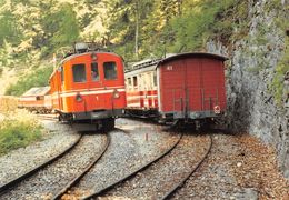 Plambuit - Aigle - Le Sépey - Les Diablerets - Ligne De Chemin De Fer - Train  - ABDe 4/4 1 Et ABFe 4/4 2 ASD - A.S.D. - Aigle