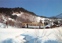 Les Diablerets - Aigle - Le Sépey - Les Diablerets - Ligne De Chemin De Fer - Train ABDe 4/4 11 - A.S.D. - Aigle