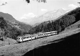 BVA Echenards - Planches - Aigle - Le Sépey - Les Diablerets - Ligne De Chemin De Fer - Train - BDe 4/4 11 A.S.D. - ASD - Aigle