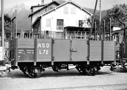 BVA Gare D'Aigle  - Aigle - Le Sépey - Les Diablerets - Ligne De Chemin De Fer - Train L 72 - A.S.D. - ASD - Aigle