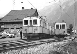 BVA Terminus Diablerets  - Aigle - Le Sépey - Les Diablerets - Ligne De Chemin De Fer - Train - ABDe 4/4 12 A.S.D. - ASD - Aigle