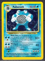 Poliwrath 1999 Base Set, Hologram, Excellent, 13/102 - Other & Unclassified