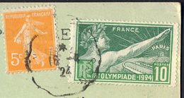 FRANCE - OLYMPIC  PARIS - 1924 - Estate 1924: Paris