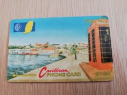 GRENADA  $ 20,- GPT GRE-6B  CARENAGE ST GEORGES    MAGNETIC    Fine Used Card    **2237** - Grenada (Granada)