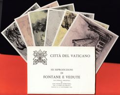 Vatican 1976 / Fountains And Views, Fontane E Vedute / Postal Stationery 130 - Monumente