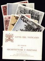 Vatican 1976 / Architectures And Fountains, Architetture E Fontane / Postal Stationery 130 - Monumentos