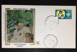 Nigeria, Uncirculated FDC, « Pope John Paul II », « Visit », 1982 - Nigeria (1961-...)