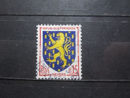 VEND BEAU TIMBRE DE FRANCE N° 1354 , LANGUE BLANCHE !!! - Used Stamps