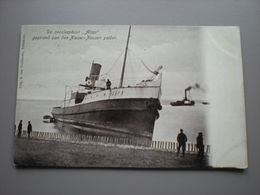 NIUEW-NEUZEN - ZEESLEEPBOOT ATLAS GESTRAND AAN NIEUW-NEUZEN POLDER - BATEAUX - Terneuzen