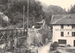 BVA  - Usine Sublin - Villars Gryon Bretaye  - Ligne De Chemin De Fer -Train - He 2/2 11 B.G.V - BGV - Gryon