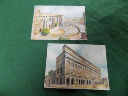 VINTAGE FRANCE: ORANGE Le Theatre Romain X2 Art Barday - Beaumes De Venise