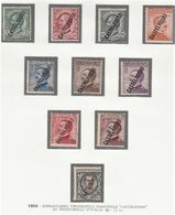 ITALIA 1924 COLONIE E POSSEDIMENTI CASTELROSSO 1924 SASSONE S.3  MNH PERFETTI E SPLENDIDI OTTIMA QUALITA - Castelrosso