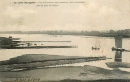 Pont De L'alleud * VOIR CACHET * Premiers épis Rive Droite * La Loire Navigable * 1904 * Comité Orléanais - Chalonnes Sur Loire