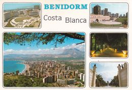 Espagne, Benidorm, Vista General Y Parque L'Aiguera - Alicante