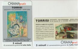 9- Coppia Chiama-Gratis-Carnevale + Collezionismo Cartoline-usate - Usi Speciali