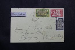 TOGO - Enveloppe De Anecho Pour Perpignan En 1938 Par Avion Via Lome Et Marseille, Affranchissement Plaisant - L 62827 - Cartas & Documentos