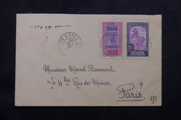 SOUDAN - Enveloppe De Kayes Pour Paris En 1937, Affranchissement Plaisant, Voir Griffe Linéaire  - L 62834 - Brieven En Documenten