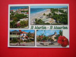 CPM ANTILLES  WEST INDIES SAINT MARTIN  SINT MAARTEN BAIE ORIENTALE  ORIENT BAY  MULTI VUES  VOYAGEE 2008 - Sint-Marteen