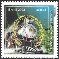 Brazil Brasil Brasilien 2003 Railway History Train Michel No. 3323 MNH Mint Postfrisch Neuf ** - Neufs