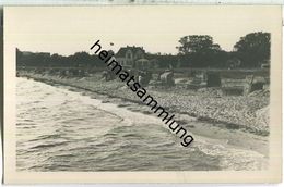 Pelzerhaken - Strand - Foto-Ansichtskarte - Stempel Julius Simonsen Oldenburg - Neustadt (Holstein)