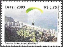 Brazil Brasil Brasilien 2003 Parachutting Paragliding Michel No. 3339 MNH Mint Postfrisch Neuf ** - Neufs