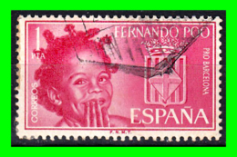 ( FERNANDO POO ) COLONIAS ESPAÑOLAS Y DEPENDENCIAS ( FERNANDO POO ) AÑO 1963 AYUDA A BARCELONA - Fernando Po