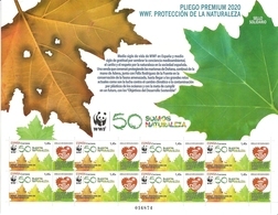 2020-ED. 5401 EN PLIEGO PREMIUM-SELLO SOLIDARIO. WWF. Protección De La Naturaleza- NUEVO - Fogli Completi