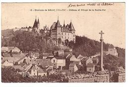 Environs De Nolay - Château Et Village De La Roche-pot - Circulé 1921 - Non Classés
