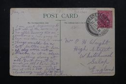 INDE - Oblitération " Secretariat Rangoon " Sur Carte Postale En 1915 Pour Le Royaume Uni - L 62871 - 1911-35 King George V
