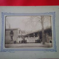 PHOTO USINE HOUILLES COKES ANTHRACITES FER TOLE ACIERS SORTIE D USINE PARIS ? PHOTOGRAPHE HEBERT - Professions