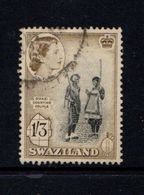 SWAZILAND    1956    1/3  Black  And  Sepia     USED - Swaziland (...-1967)