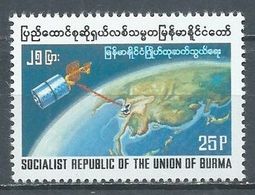 Birmanie YT N°185 Communications Par Satellite Neuf ** - Myanmar (Burma 1948-...)