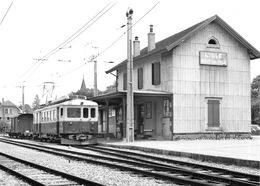 BVA - A L'Isle  - Bière - Apples - Morges Ligne De Chemin De Fer -Train - B.A.M - BAM - Apples