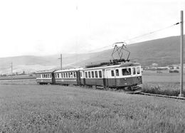 BVA - Plateau De Bière - Bière - Apples - Morges Ligne De Chemin De Fer -Train BDe 4/4 22, B 72 73 - B.A.M - BAM - Apples