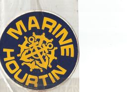 AUTOCOLLANT, Sticker " MARINE HOURTIN " (33), Centre De Formation Marine (militaire, Armée, Marine, Ancre) - Autres
