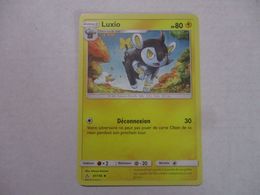 CARTE POKEMON LUXIO 80PV 47/156 SÉRIE SOLEIL ET LUNE ULTRA PRISME ANNÉE 2018 VF COMME NEUVE - Sonne Und Mond