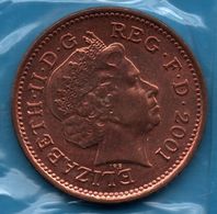 UK 1 PENNY 2001 - 1 Penny & 1 New Penny