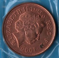 UK 1 PENNY 1999 - 1 Penny & 1 New Penny