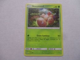 CARTE POKEMON NOEUNOEUF 50PV 1/156 SÉRIE SOLEIL ET LUNE ULTRA PRISME ANNÉE 2018 VF TRÈS BON ETAT - Sole E Luna