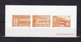 " CHENONCEAU / MAS PROVENCAL / MAISON ALSACIENNE  " Sur Gravure Officielle De 2004 N° YT 3595 3600 3596  En Parf état. - Other & Unclassified