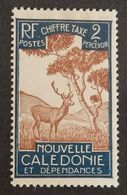 NOUVELLE CALEDONIE TAXE YT 26 NEUF* ANNÉE 1928 - Portomarken