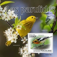 TOGO 2020 - Warblers, Caterpillar S/S. Official Issue. [TG200125b] - Butterflies
