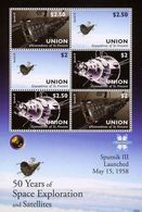 SW466  - Union Island  2009 - Hubble Space Telescope  - MNH Minisheet - América Del Norte