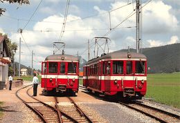 La Sagne - Chemins De Fer Des Montagnes Neuchâteloises  CMN C.M.N Ligne De Chemin De Fer - La Sagne